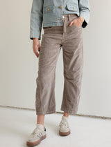 Brynn Corduroy Pant- Mink