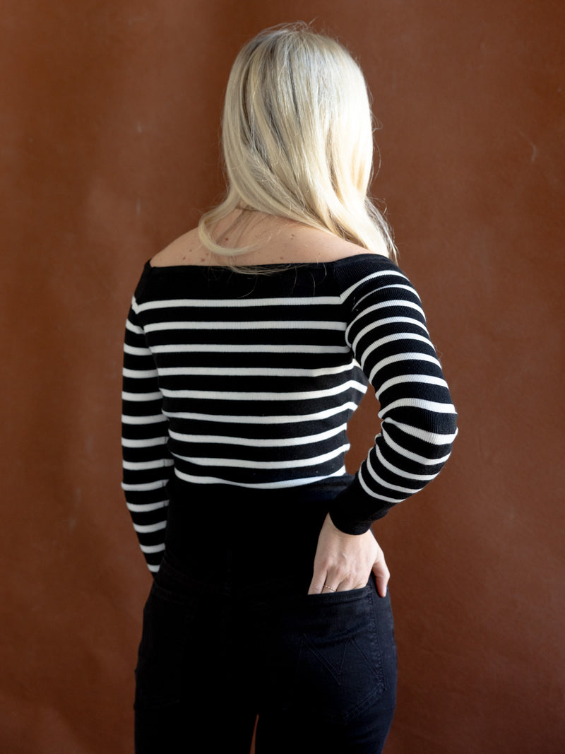 Ballet Stripe Top