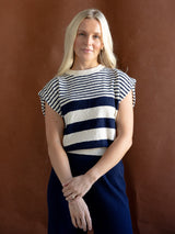 Nancy Stripe Knit Top