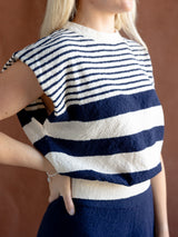 Nancy Stripe Knit Top