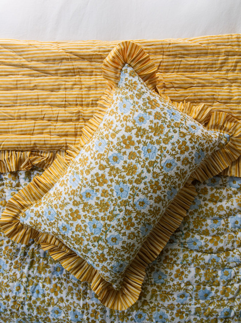 Maison de Frédéric Pillow Sham- Yellow