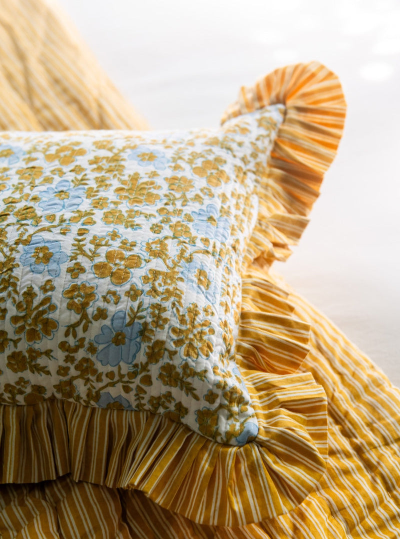 Maison de Frédéric Pillow Sham- Yellow